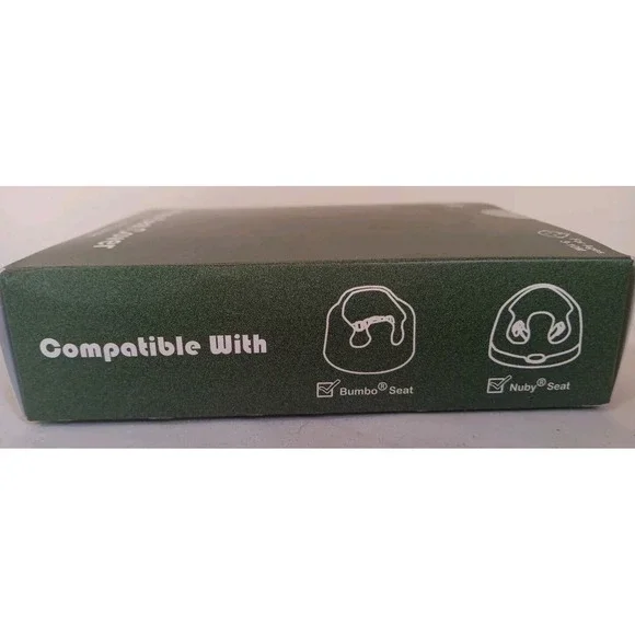 Bumbo Floor Seat Cover Green Forest Animals Baby Safety Strap Ready Anti Slip - Picture 5 of 7